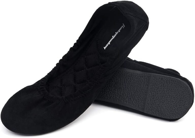 Packable travel flats