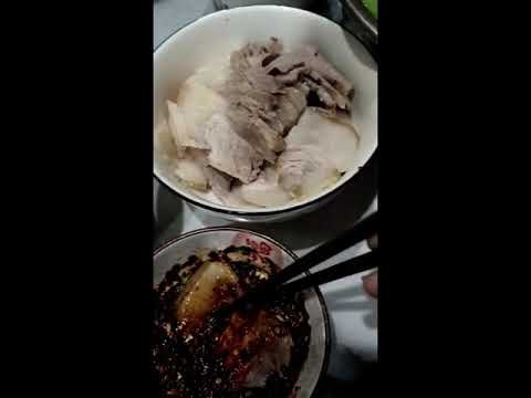 Chinese Food Chili Oil Noodles