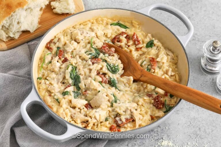 Marry Me Chicken Orzo