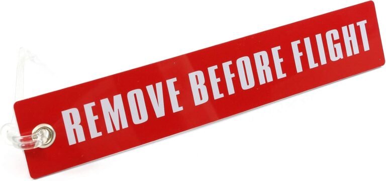 Luggage tags for flights