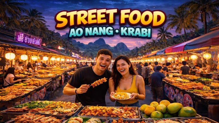 Travel and food Street food