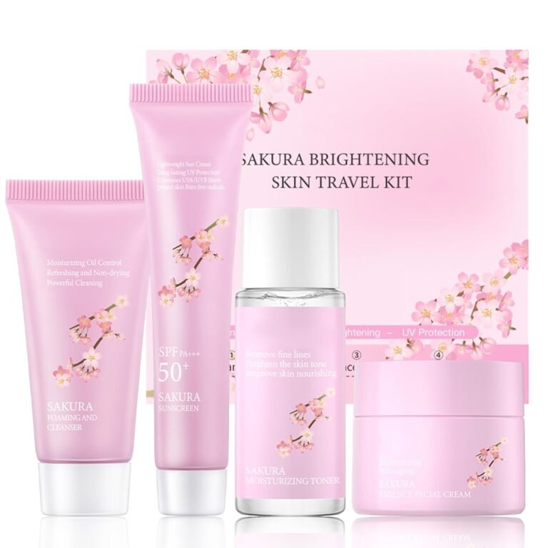 Compact skincare set
