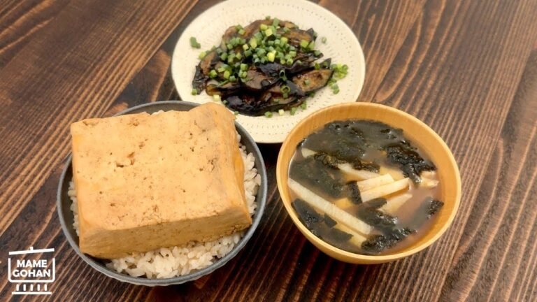 Chinese Food Fried Tofu