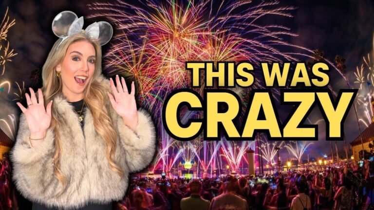 We Spent NEW YEAR'S EVE at EPCOT! |