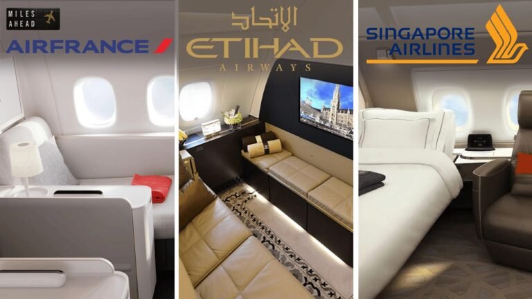 Airplane travel: Cabin Classes