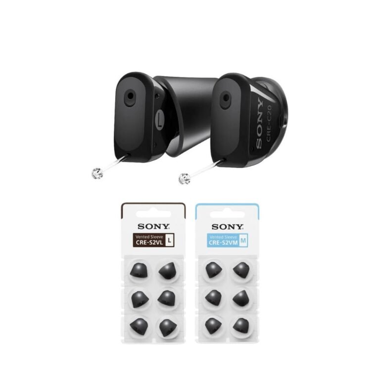 Sony CRE C20 Self Fitting OTC Hearing Aids Bundle with Sony ...
