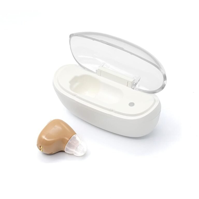 Rechargeable Hearing Aid for Seniors, Single Ear Use Hearing...