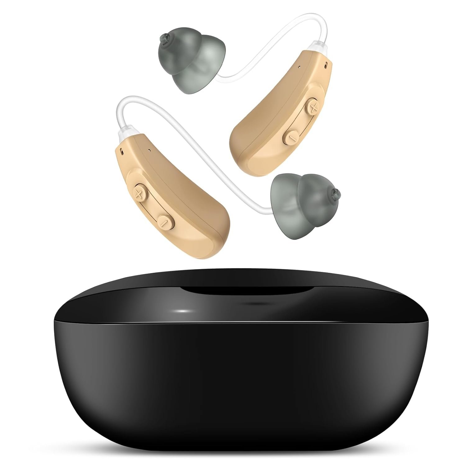 True BTE Hearing Aids for Seniors with Charging Case Not