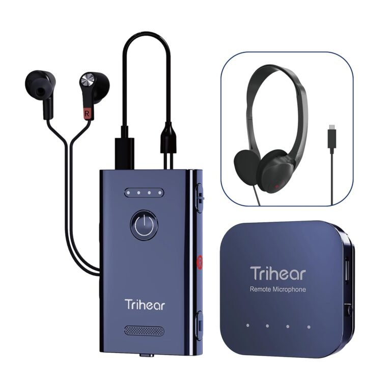 Convo MORE Hearing Amplifier + Remote Mic | Easy to Use Rech...