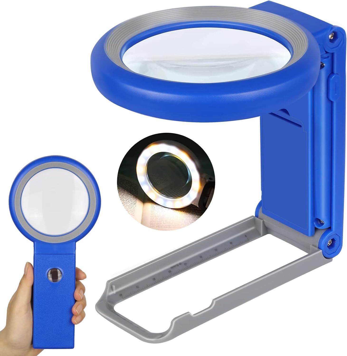 handheld LED magnifier