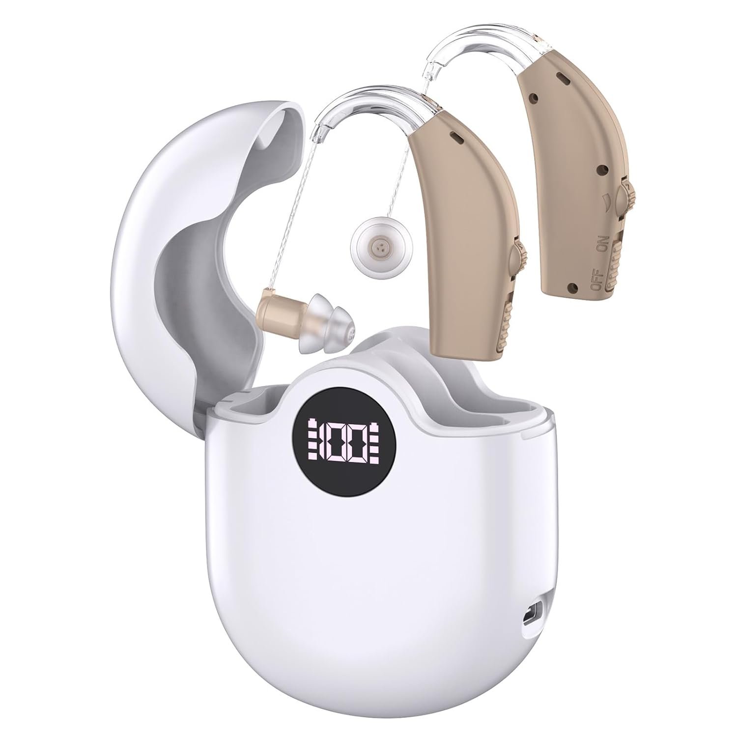 Hearing Aids, Rechargeable Hearing Aids for Seniors, Hearing...