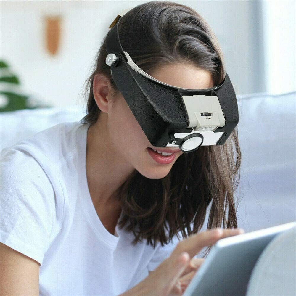 magnifying visor