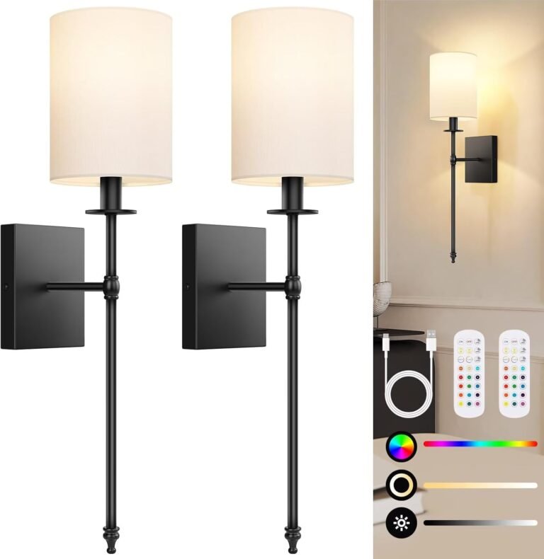 wall-mounted sconces