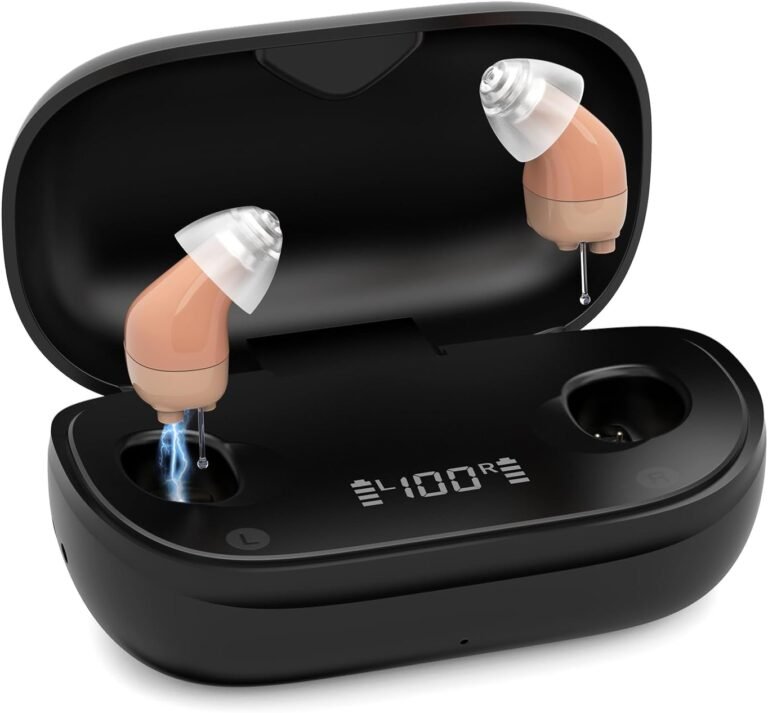OTC Hearing Aids for Seniors, Rechargeable Invisible In Ear ...