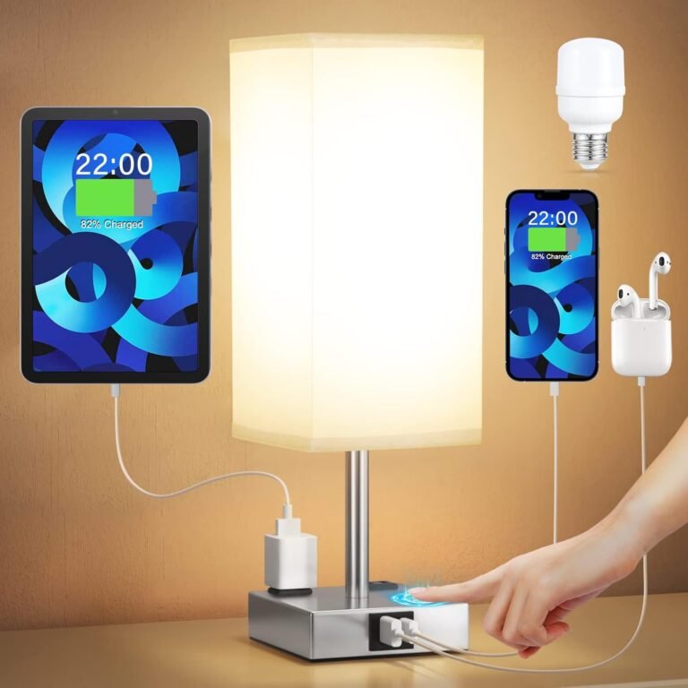 table lamps with USB ports