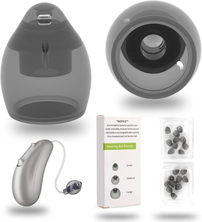 20 pcs Phonak Vented 4.0 Hearing Aid Domes Small Size