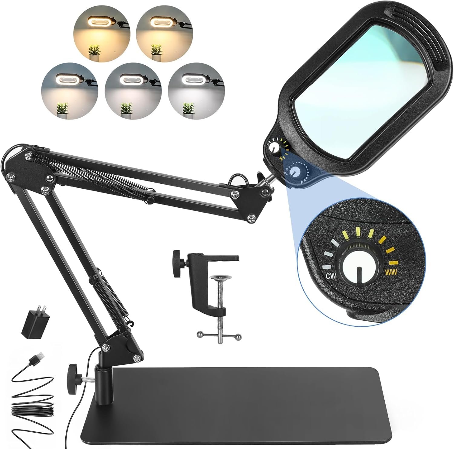 desktop magnifying lamps