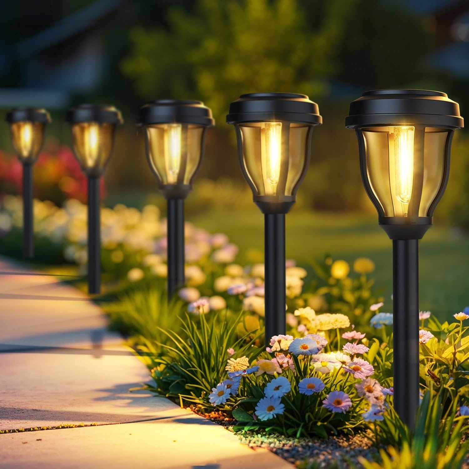 solar garden lights