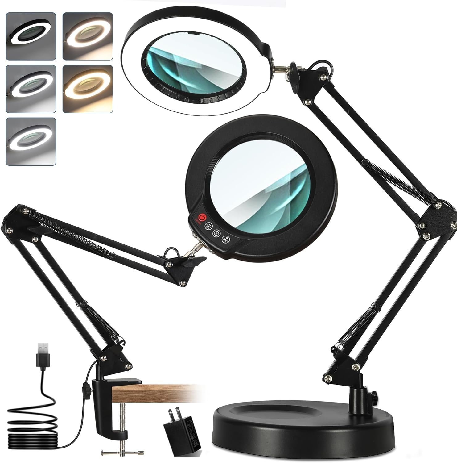 illuminated magnifiers