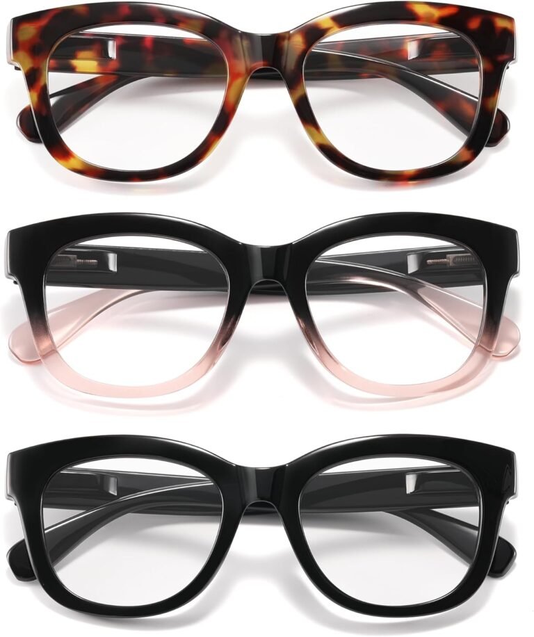 reading glasses with spring hinges