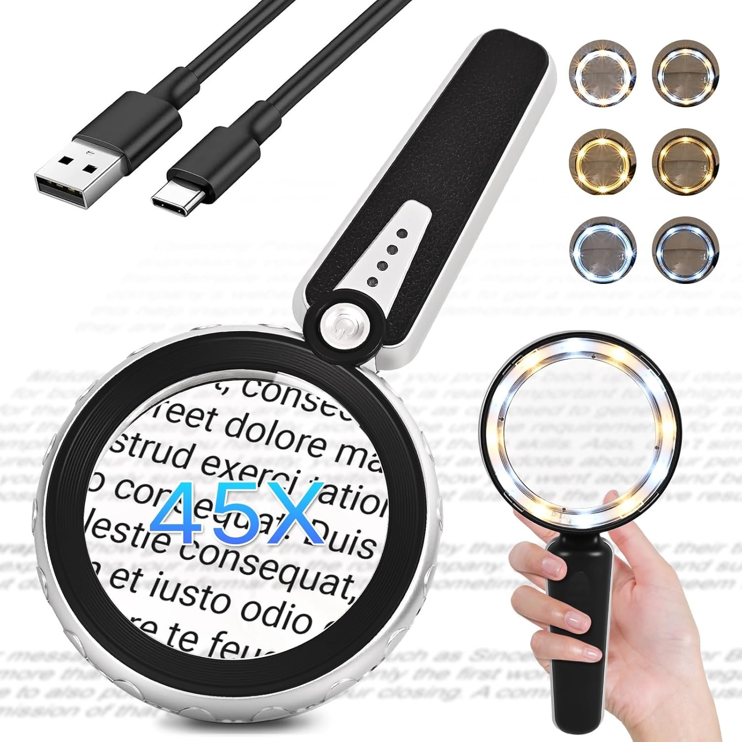 portable magnifying glasses
