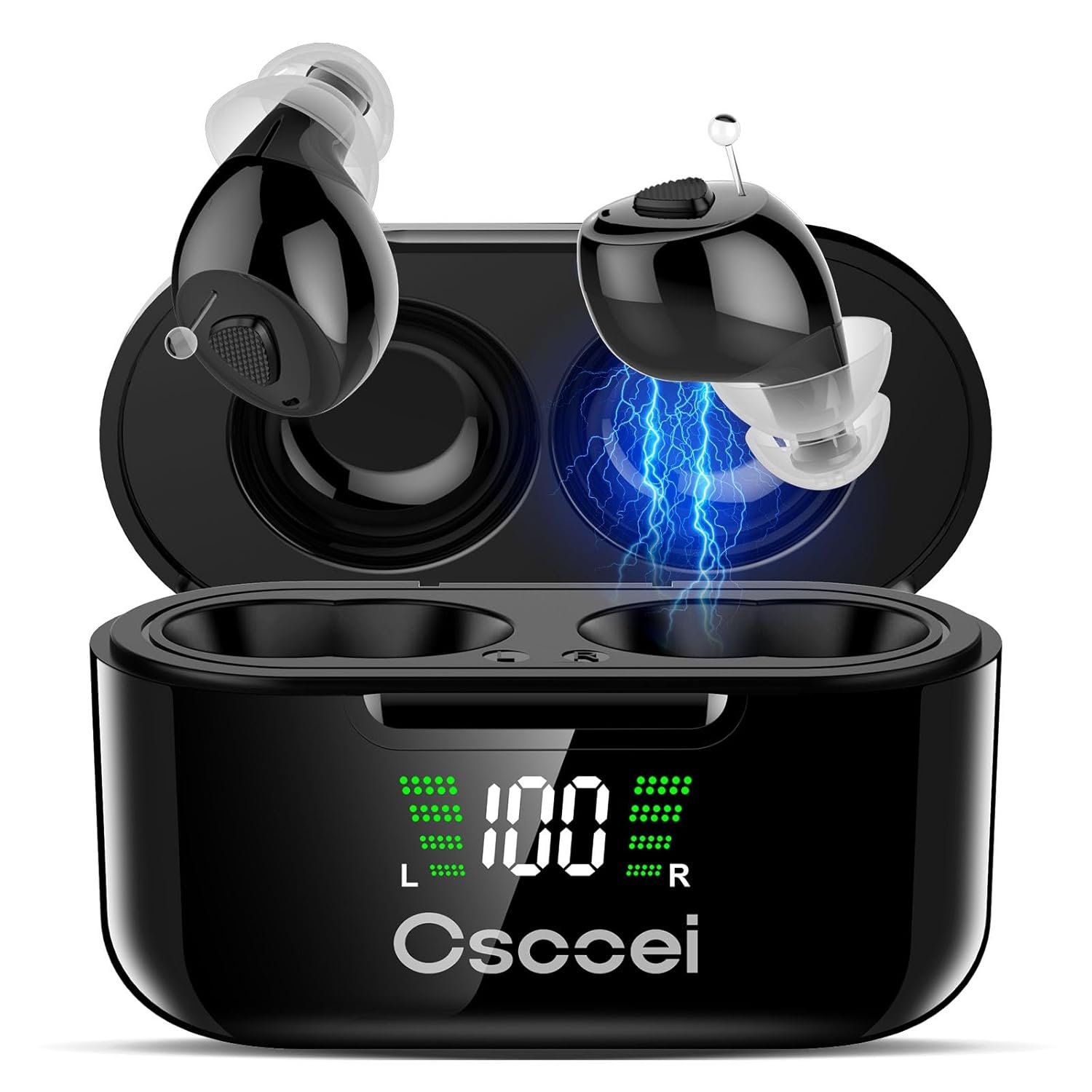 Premium 32 Channel Digital OTC Hearing Aids for Seniors & Ad...