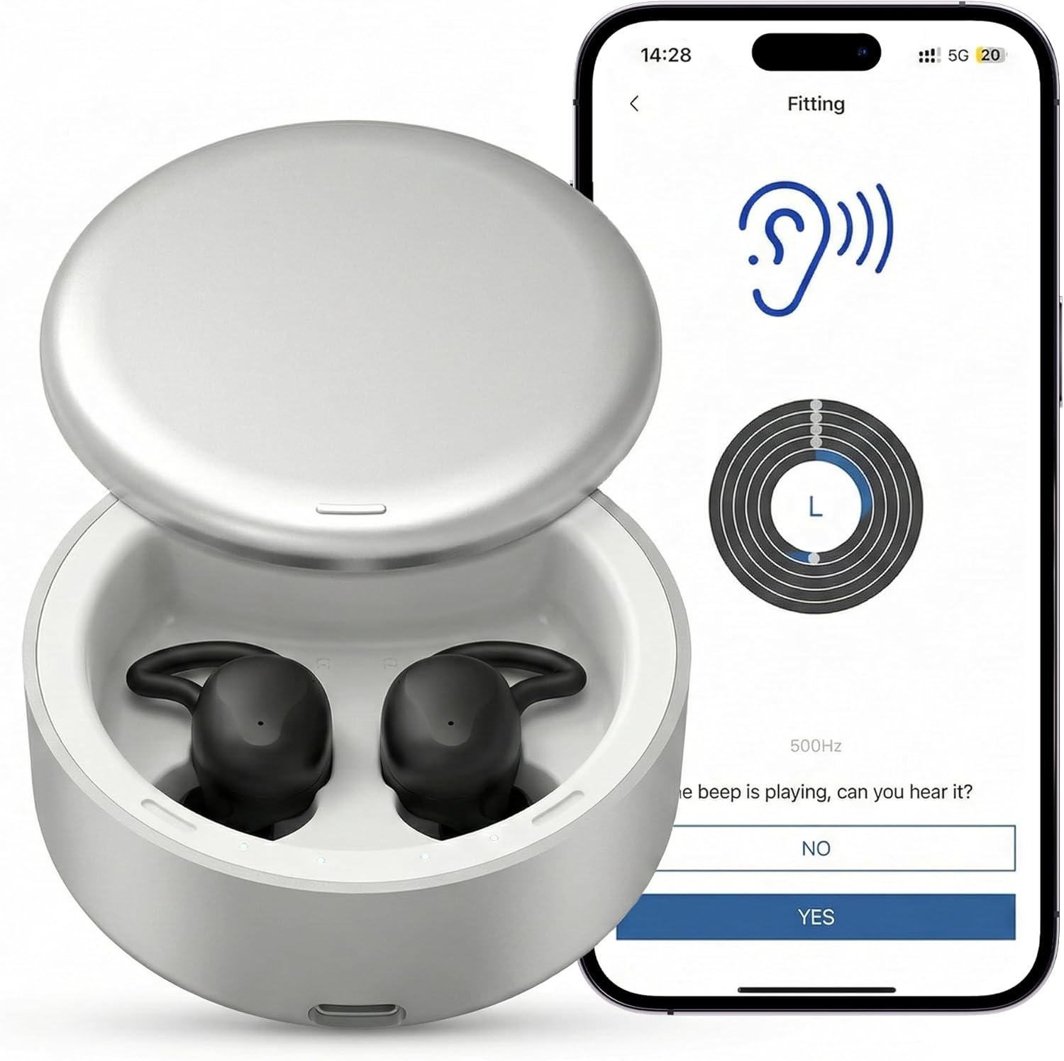 Hearing Aids for Seniors, Hearing Amplifiers with App Contro...