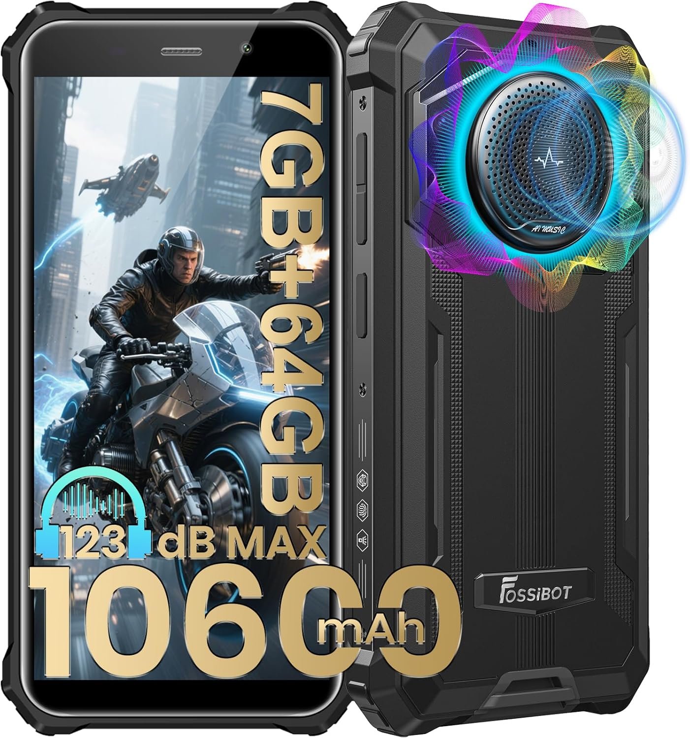 mobile phones with loud sound