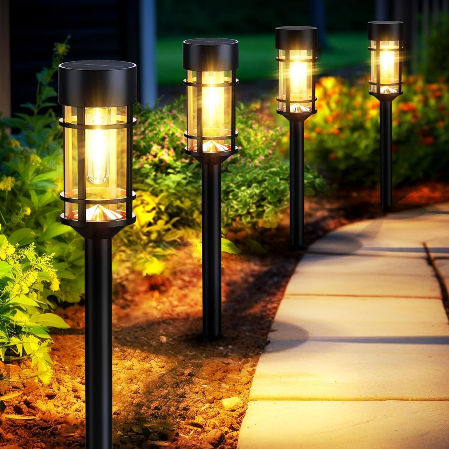 solar garden lights