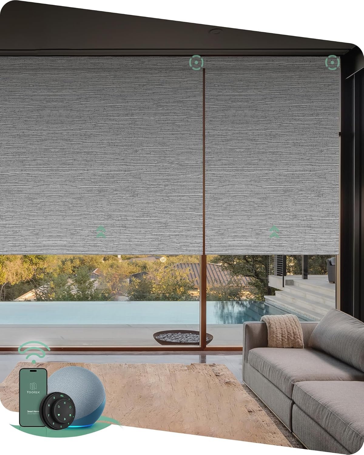 app-controlled blinds