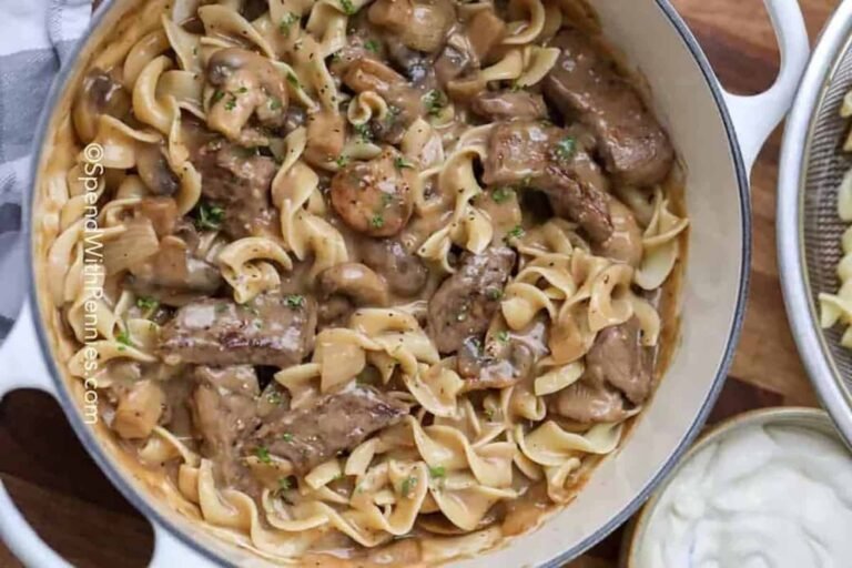 Beef Stroganoff