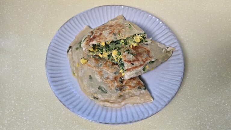 Chinese Food Scallion Pancakes
