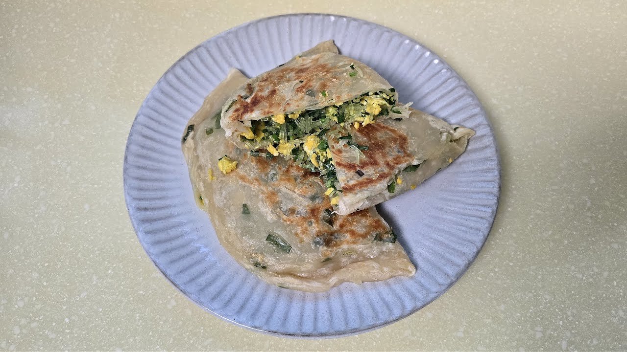 Chinese Food Scallion Pancakes