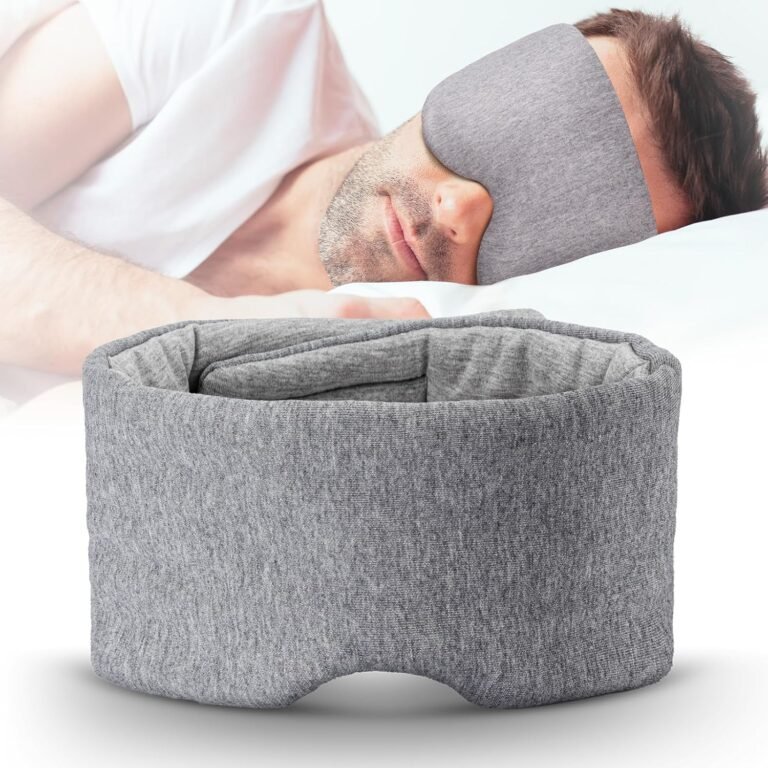 Eye mask for sleeping on planes