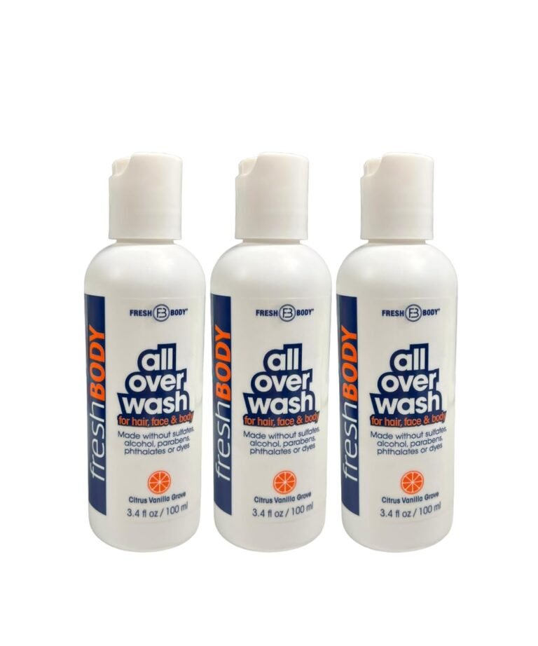 Travel-sized body wash