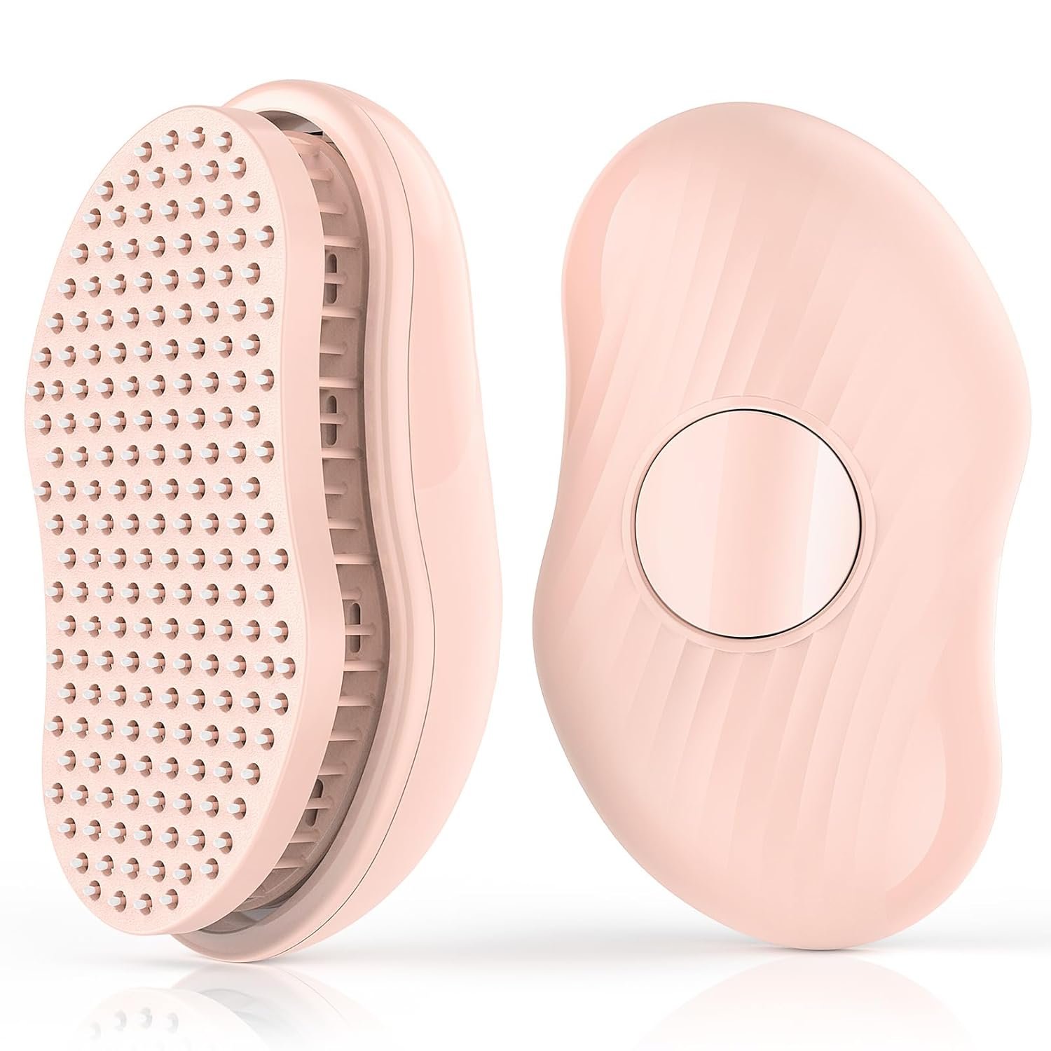 Compact hairbrush