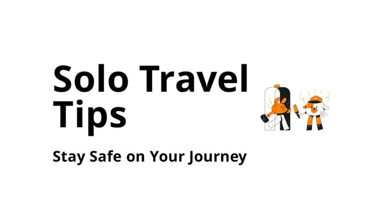 solo travel: Travel Safety