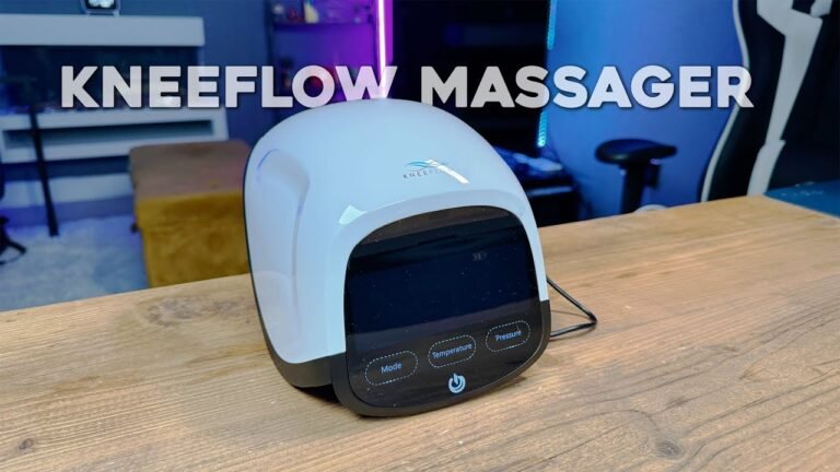 Portable knee massagers