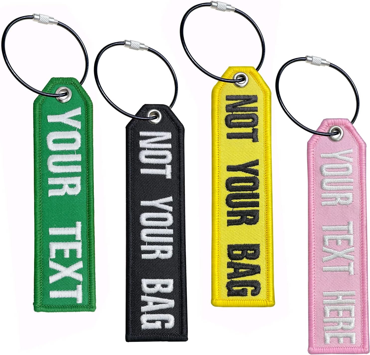 Luggage tags for flights