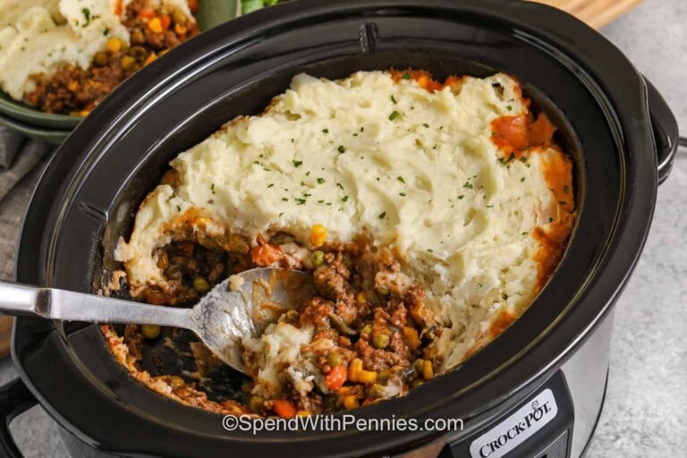 Slow Cooker Shepherd's Pie