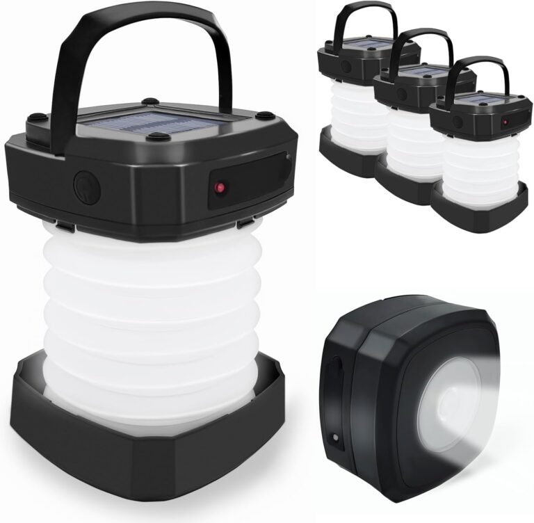 solar-powered camping gear