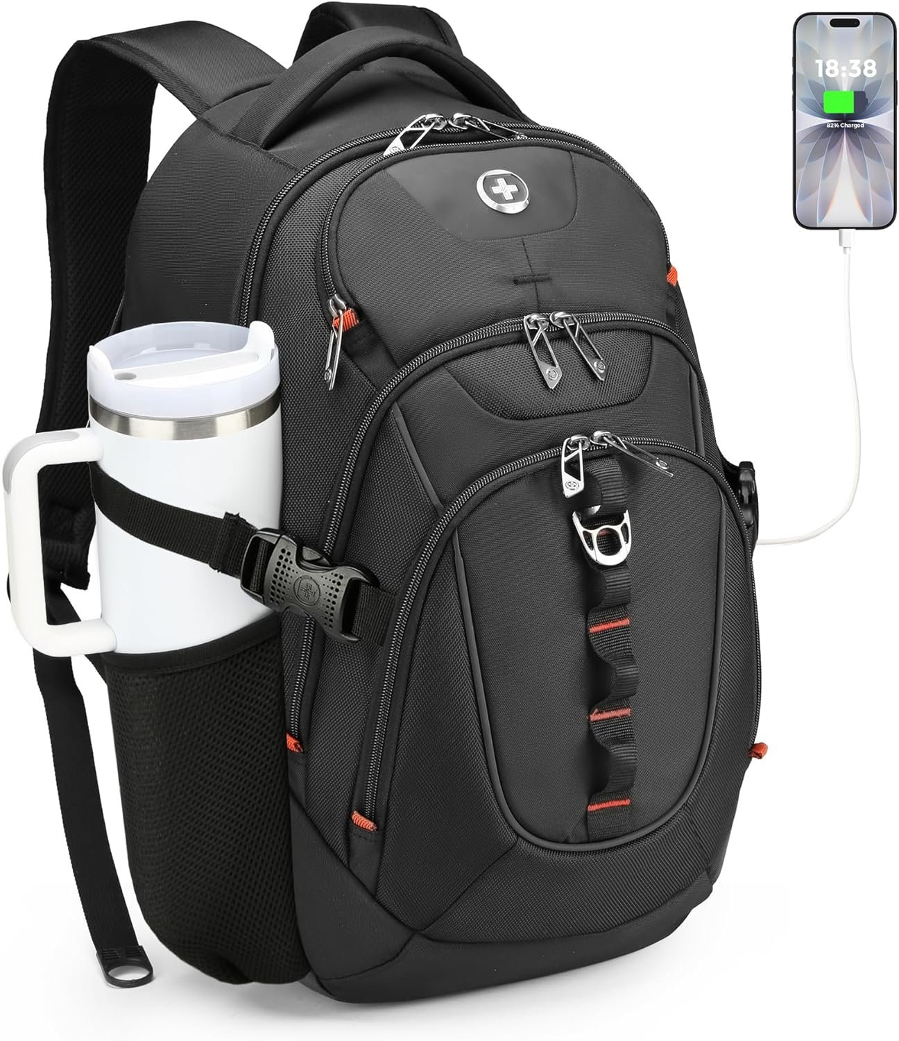 Laptop backpack for travel