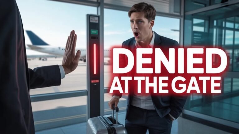 Airplane travel: Boarding Pass