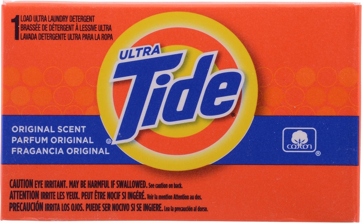 Travel-sized laundry detergent