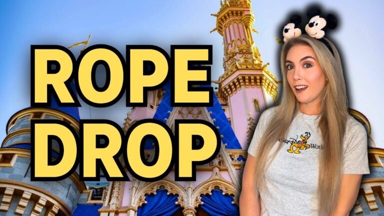 We ROPE DROPPED Magic Kingdom... Was It