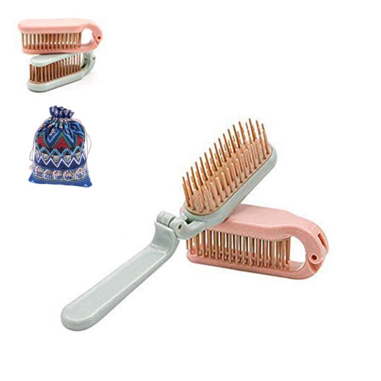 Compact hairbrush