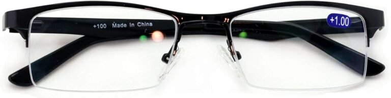 reading glasses with anti-reflective coating