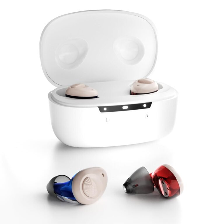 Ceretone OTC Hearing Aids Rechargeable for Seniors with Intr...