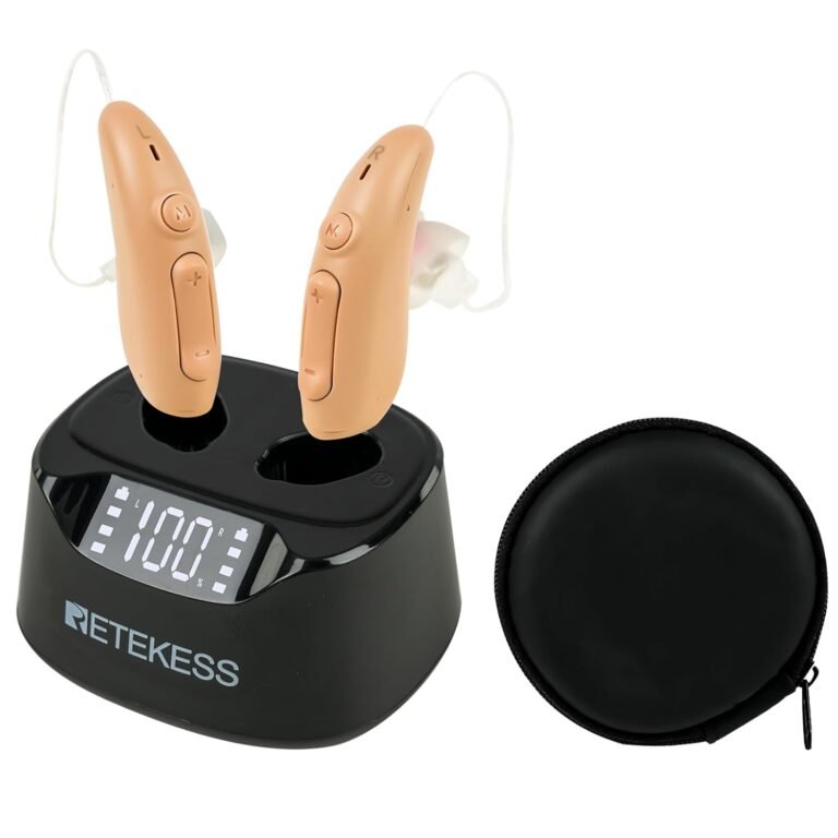 Retekess TE201 Hearing Aids for Seniors, Gift for Parents, B...