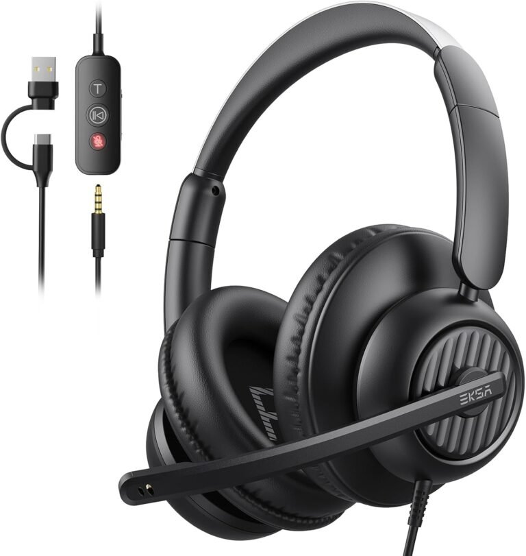 noise-canceling headphones with microphone
